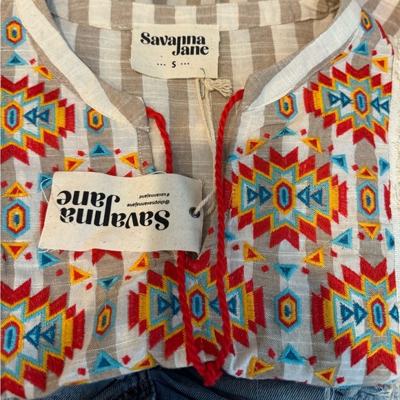 NWT Savanna Jane boho top - Picture 4 of 4